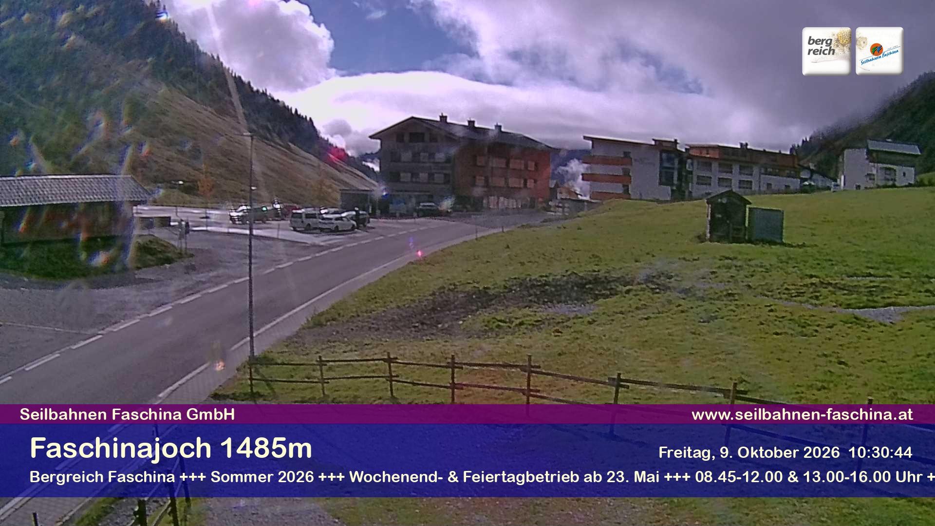 Archiv Foto Webcam Faschinapass, Stafelalpbahn
