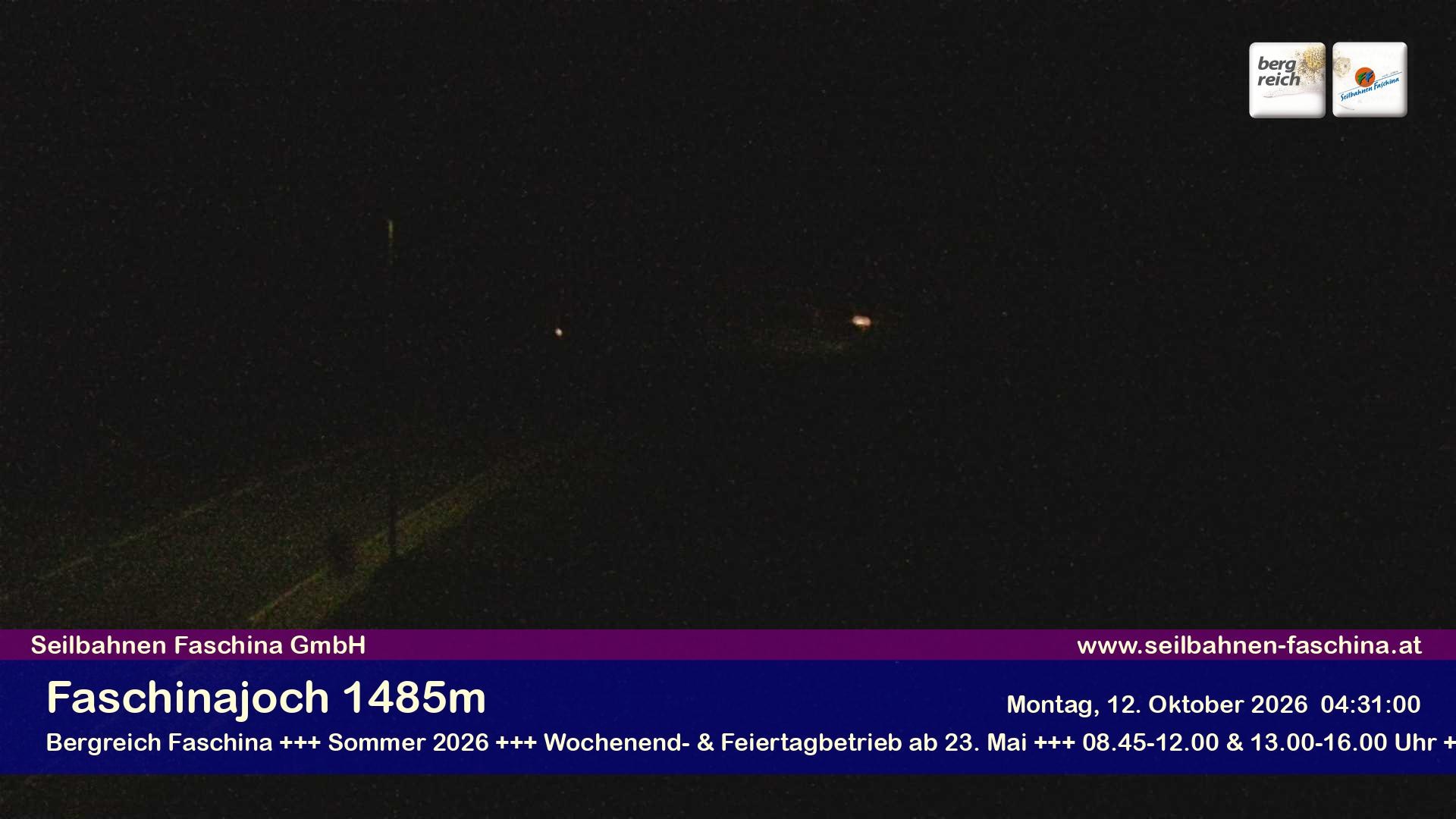 Archiv Foto Webcam Faschinapass, Stafelalpbahn