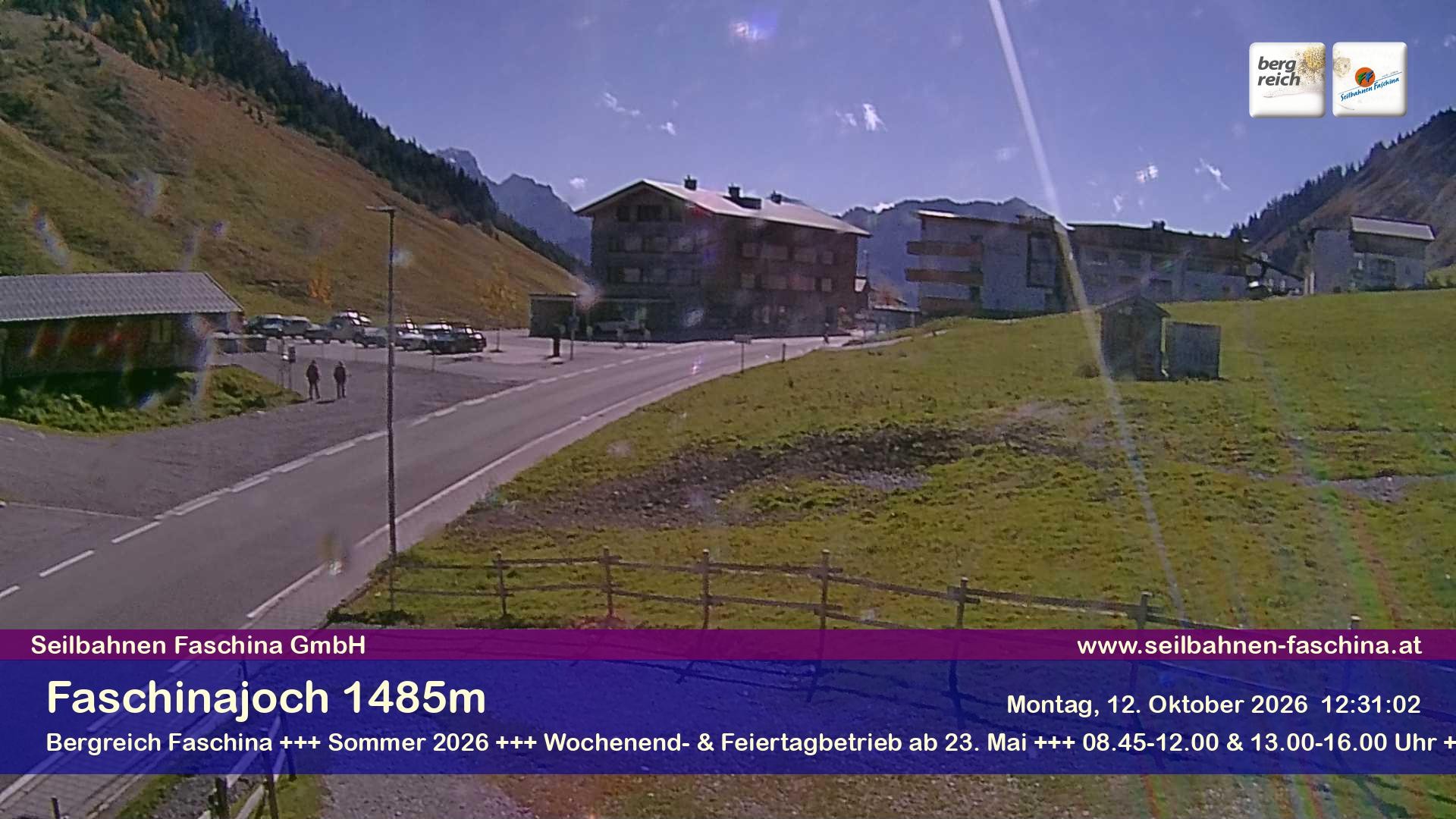 Archiv Foto Webcam Faschinapass, Stafelalpbahn