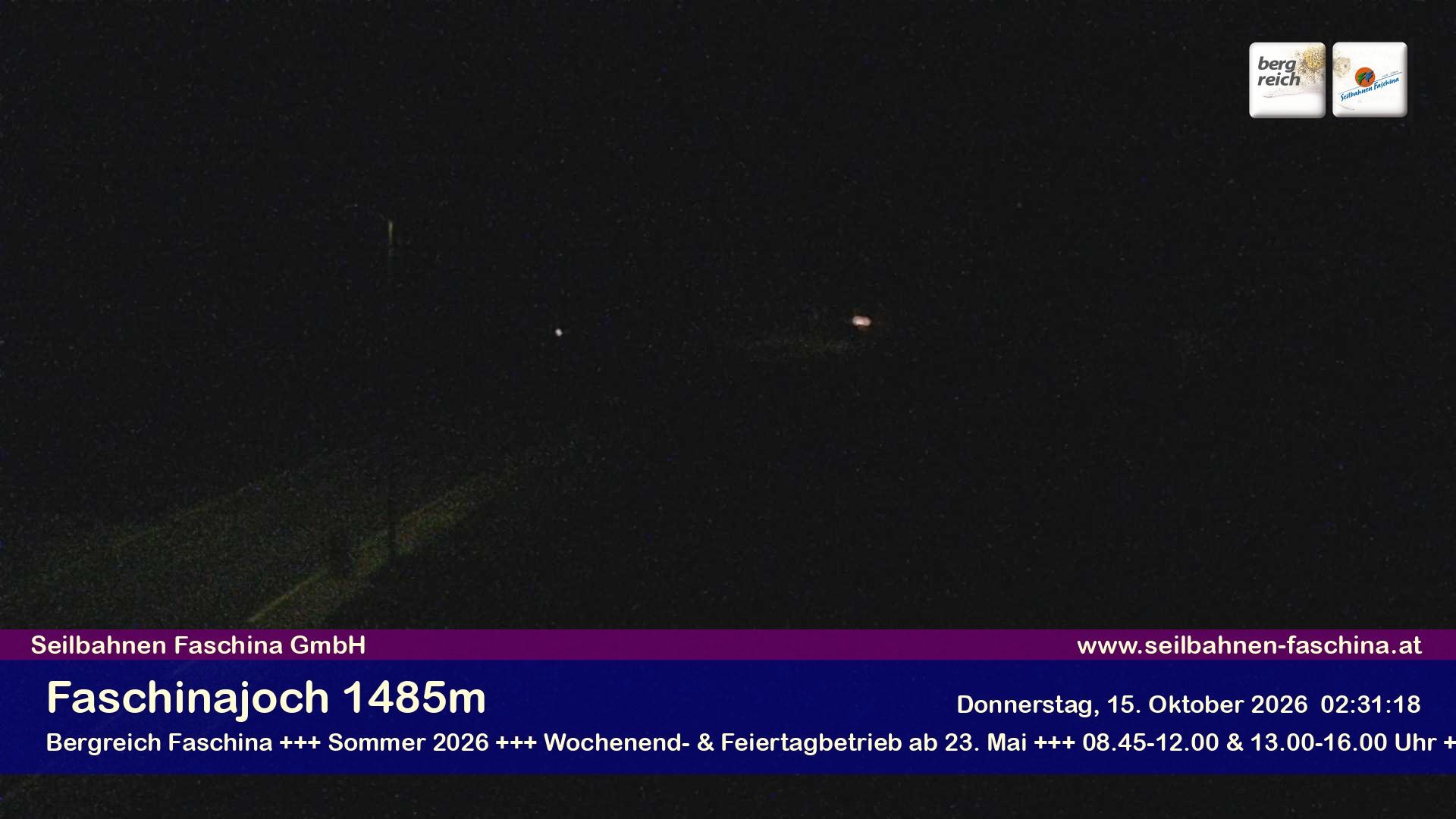 Archiv Foto Webcam Faschinapass, Stafelalpbahn