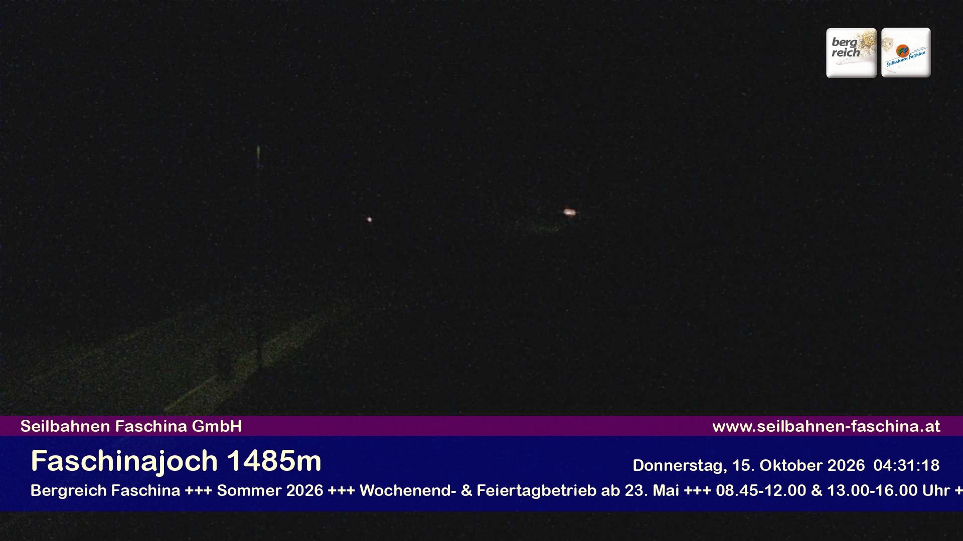 Archiv Foto Webcam Faschinapass, Stafelalpbahn
