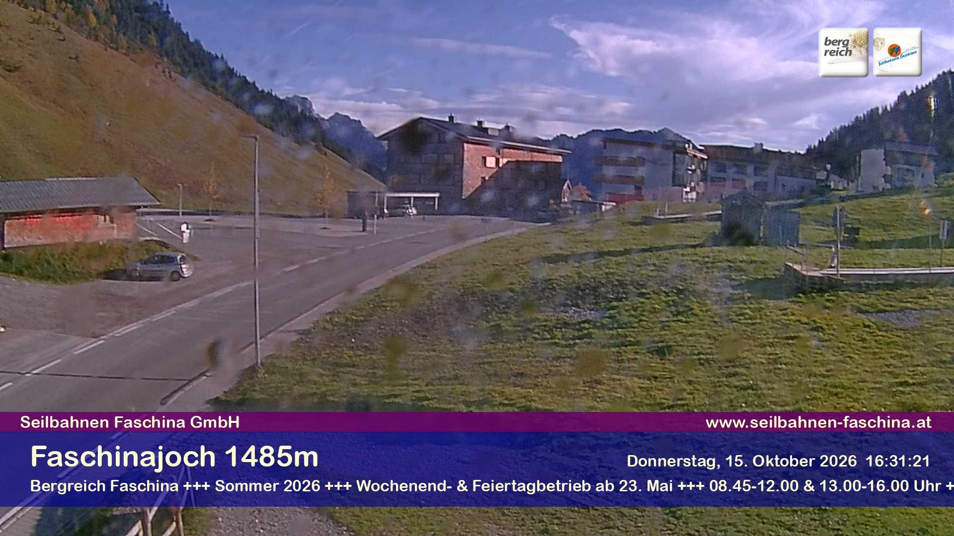 Archiv Foto Webcam Faschinapass, Stafelalpbahn