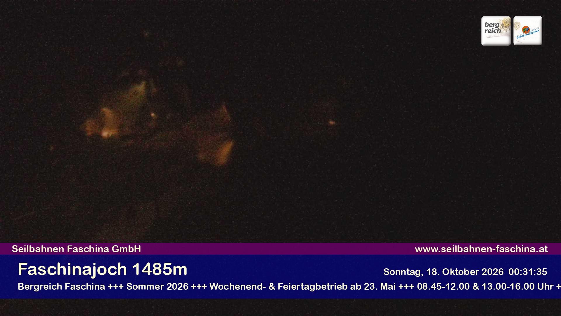 Archiv Foto Webcam Faschinapass, Stafelalpbahn