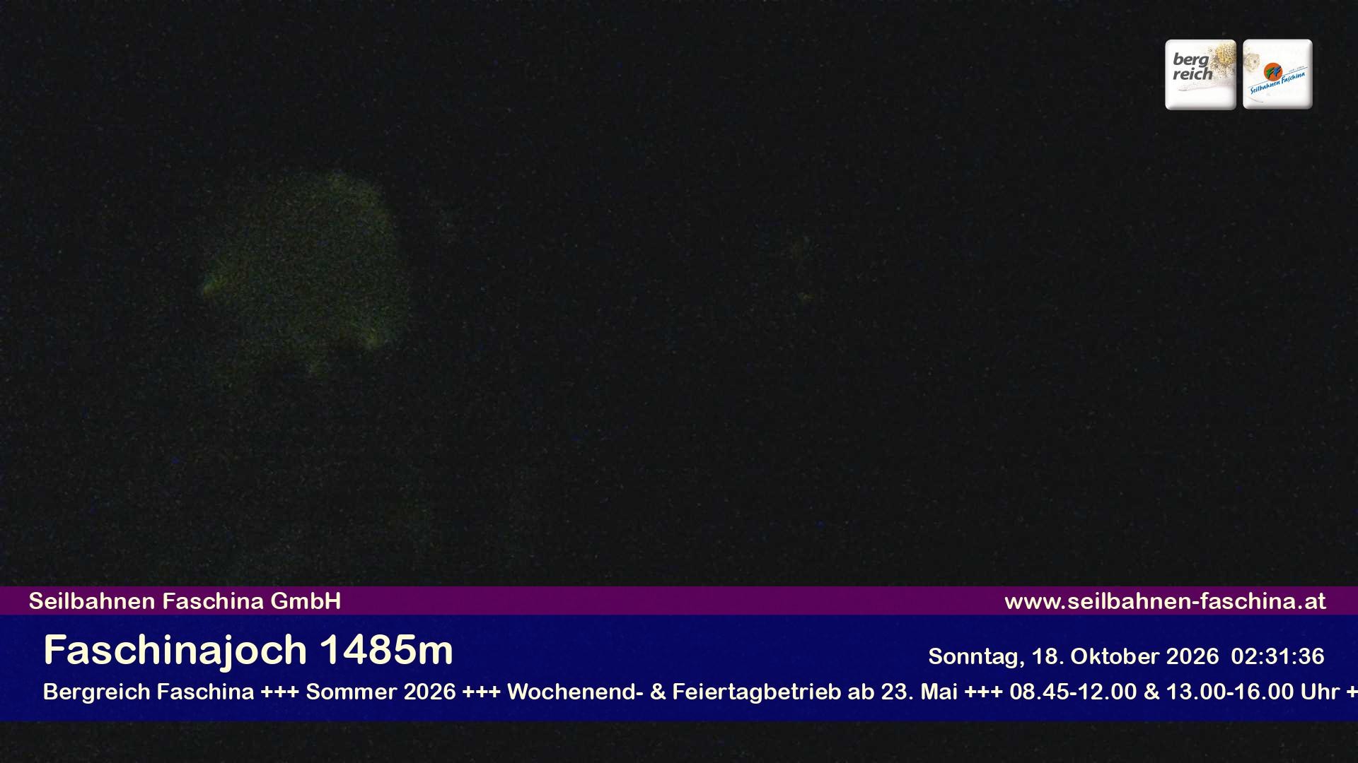 Archiv Foto Webcam Faschinapass, Stafelalpbahn