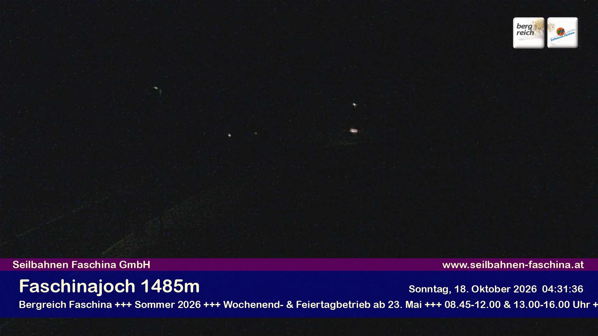 Archiv Foto Webcam Faschinapass, Stafelalpbahn