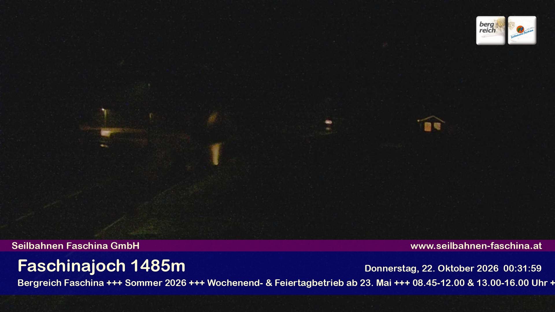 Archiv Foto Webcam Faschinapass, Stafelalpbahn
