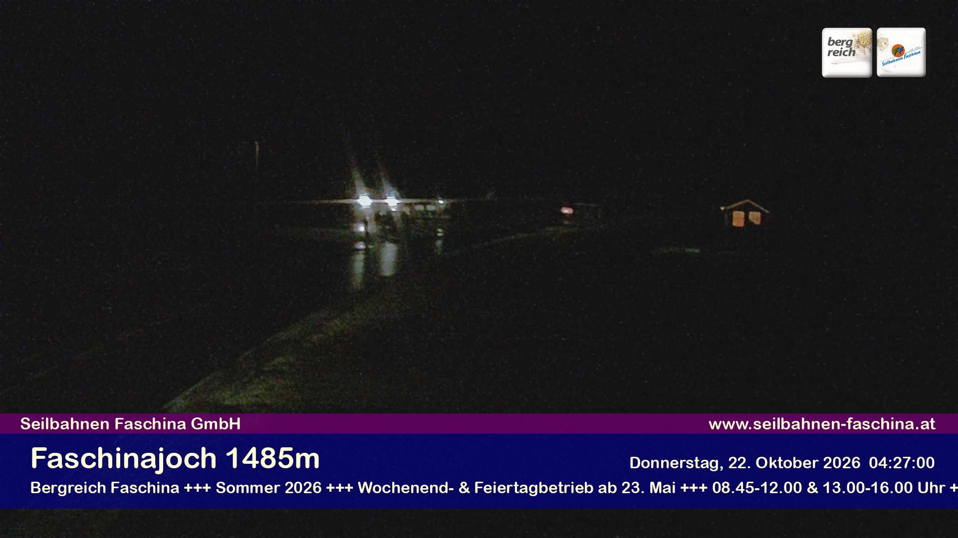 Archiv Foto Webcam Faschinapass, Stafelalpbahn