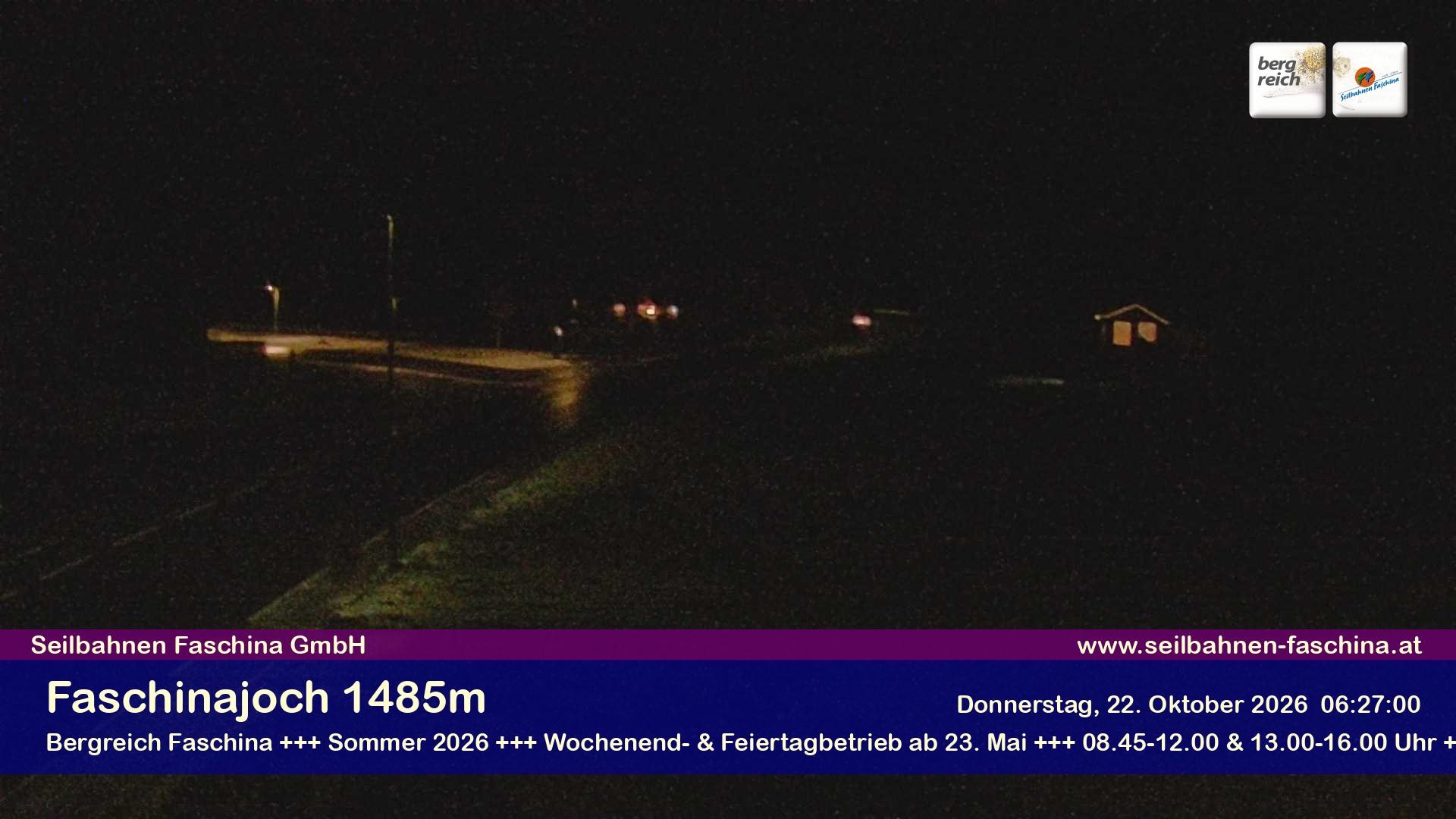 Archiv Foto Webcam Faschinapass, Stafelalpbahn