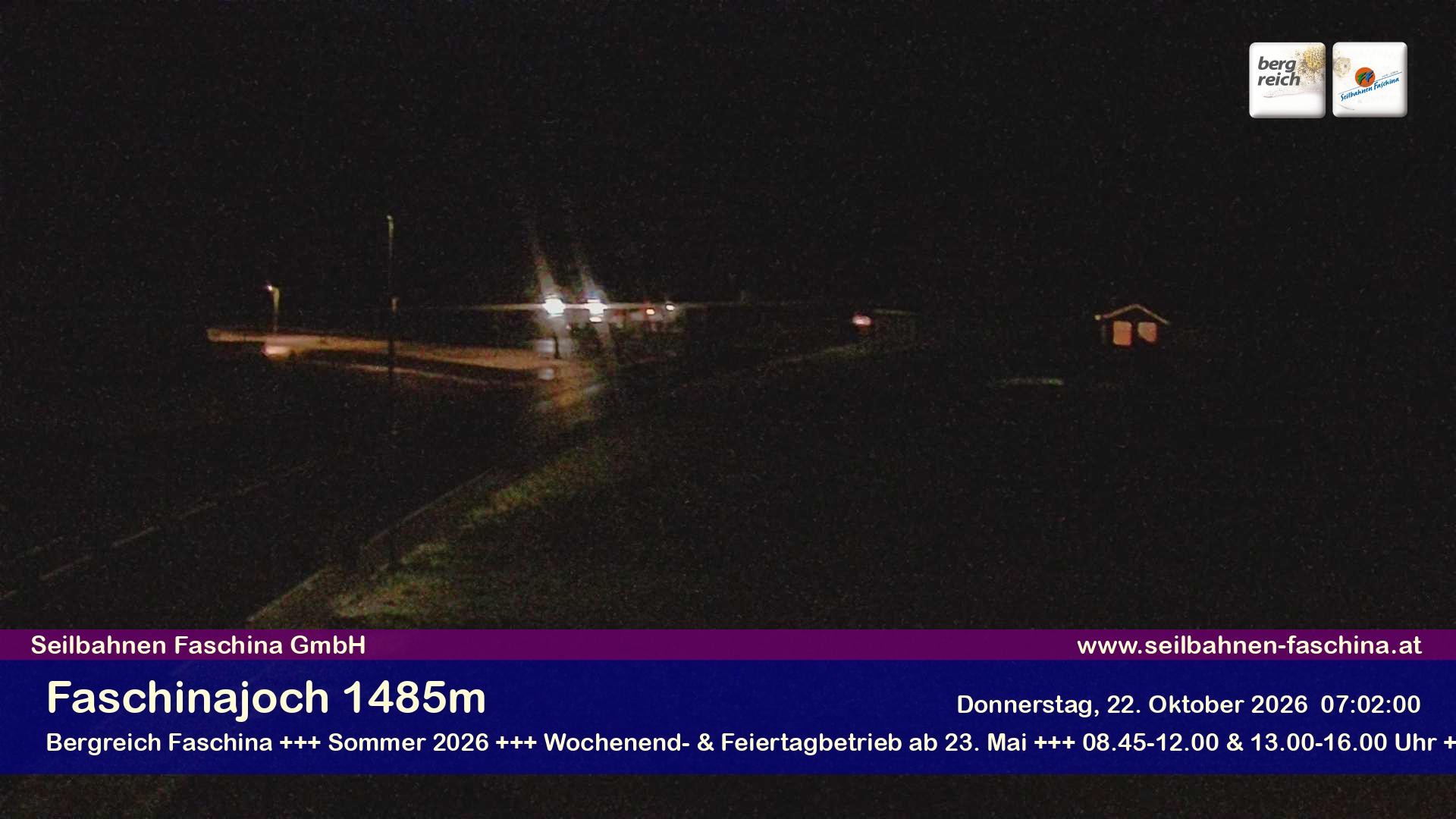 Archiv Foto Webcam Faschinapass, Stafelalpbahn