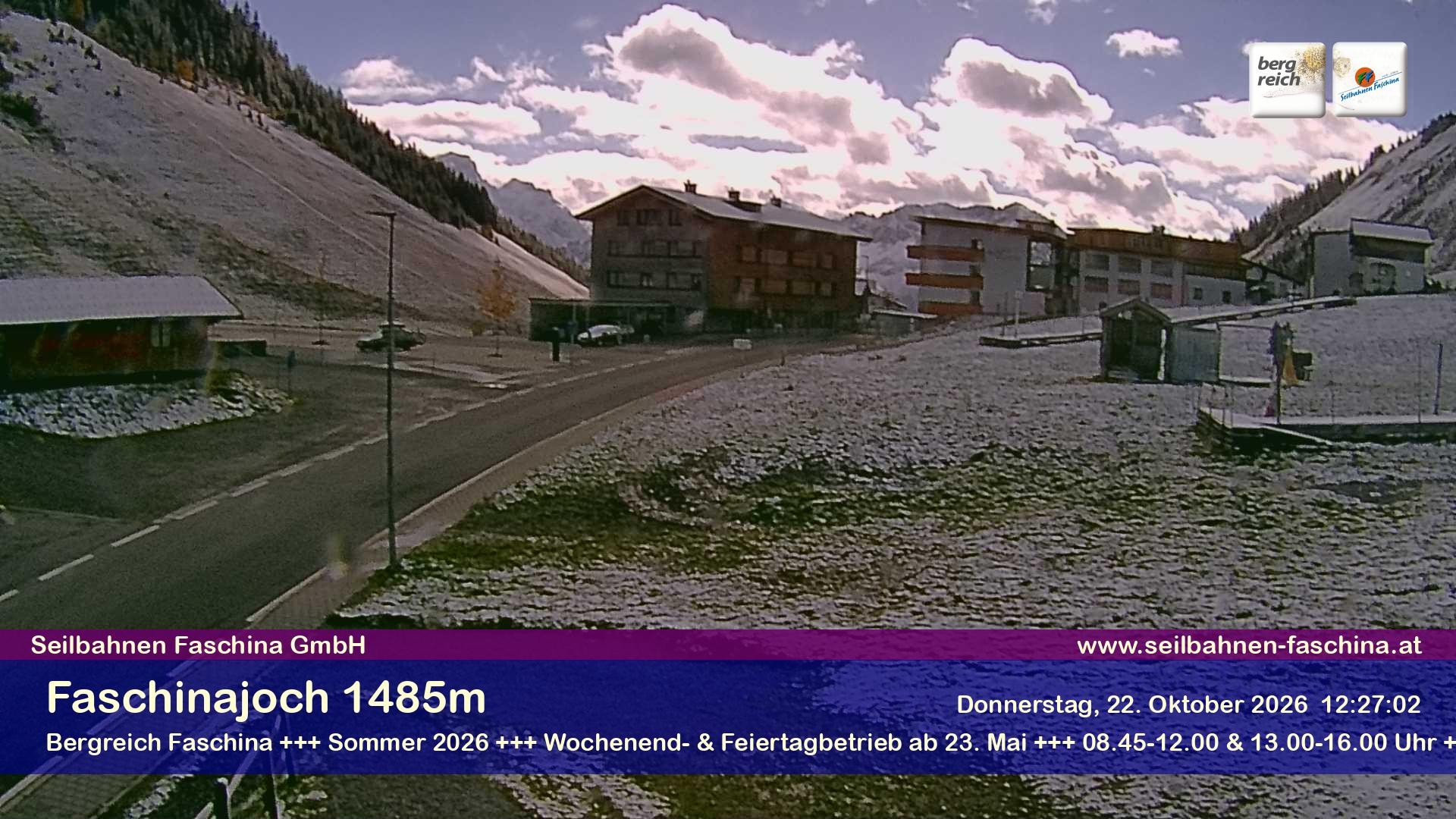 Archiv Foto Webcam Faschinapass, Stafelalpbahn