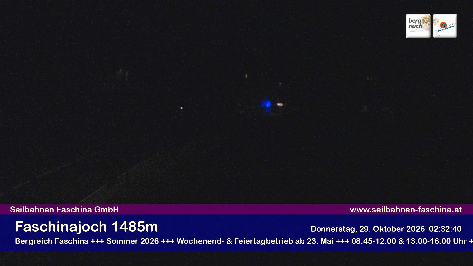 Archiv Foto Webcam Faschinapass, Stafelalpbahn