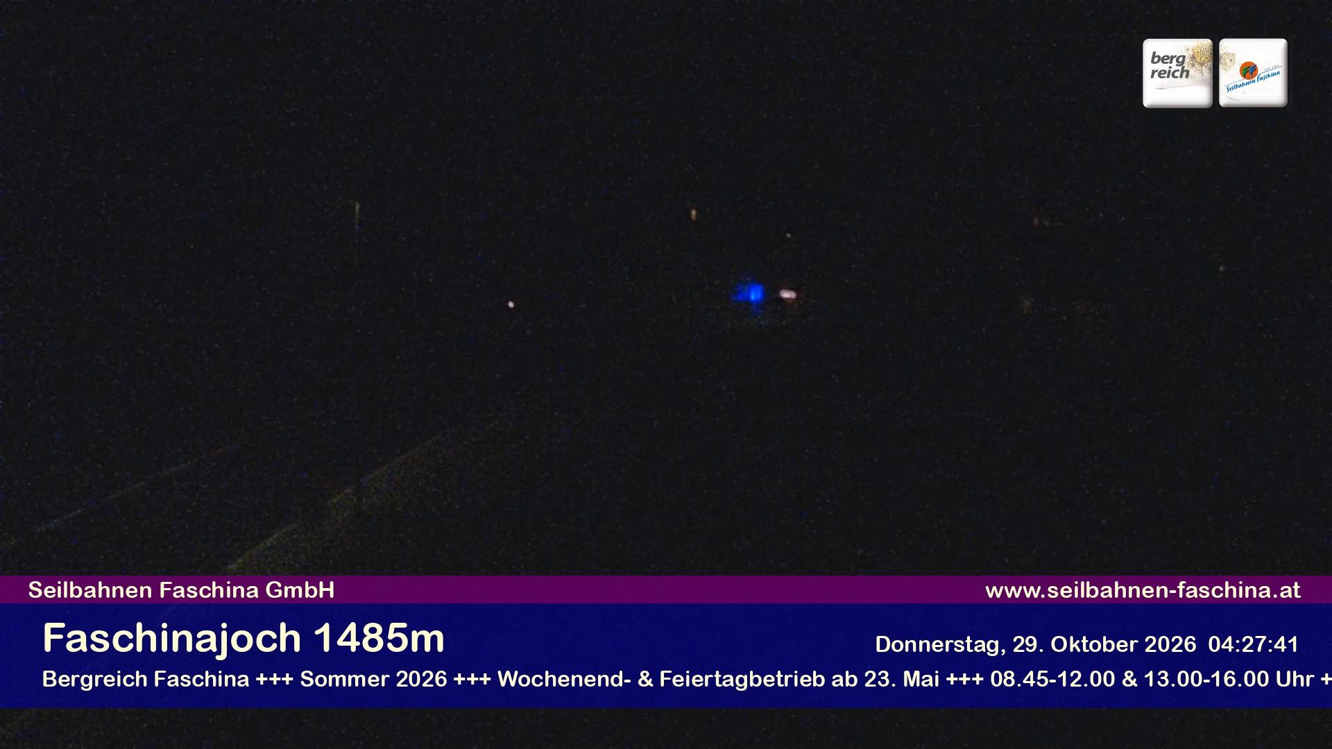 Archiv Foto Webcam Faschinapass, Stafelalpbahn