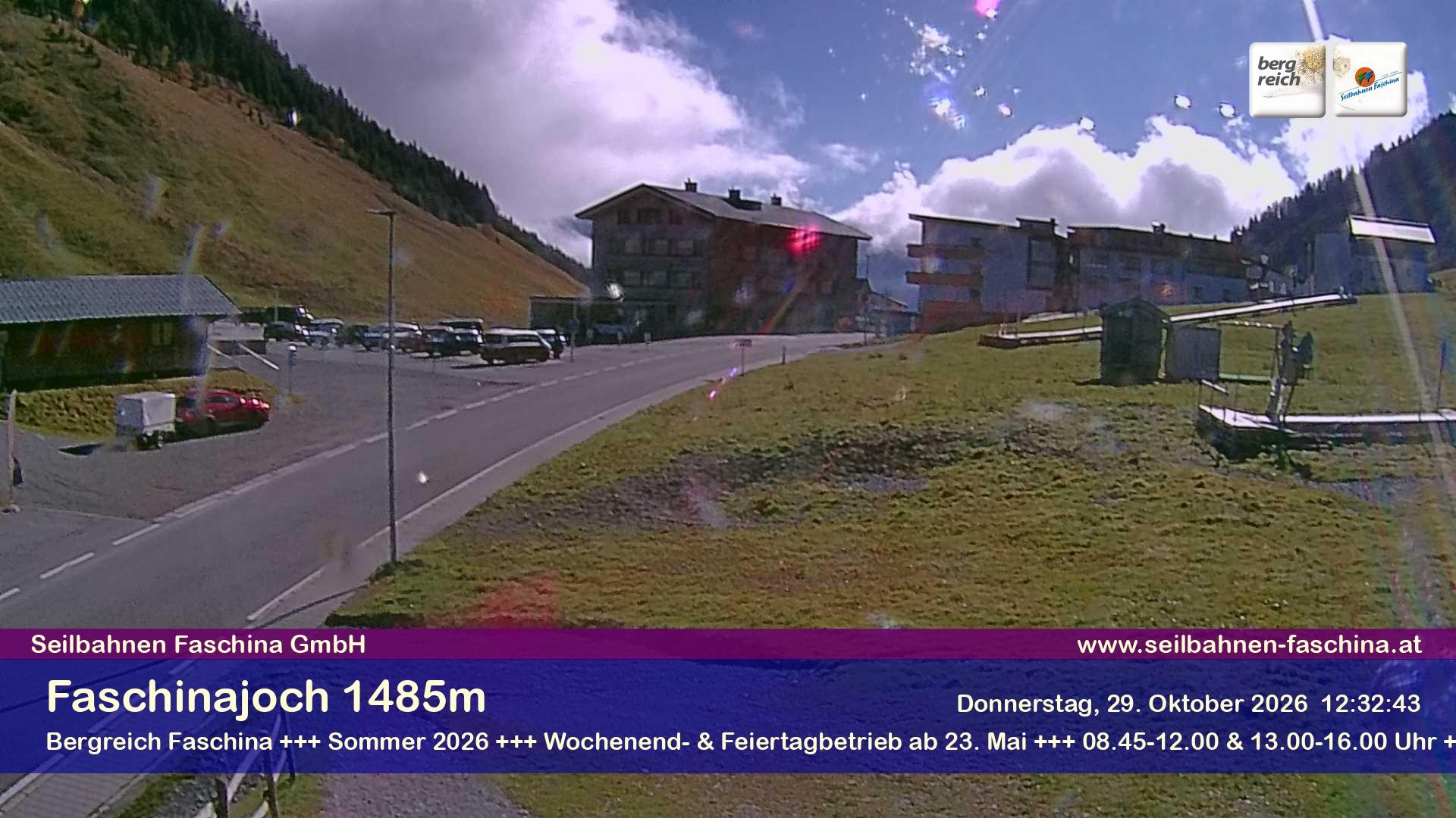 Archiv Foto Webcam Faschinapass, Stafelalpbahn