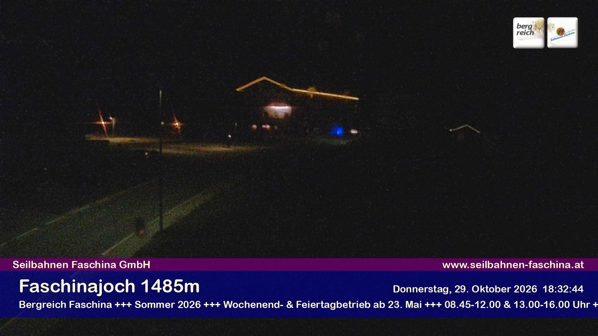 Archiv Foto Webcam Faschinapass, Stafelalpbahn