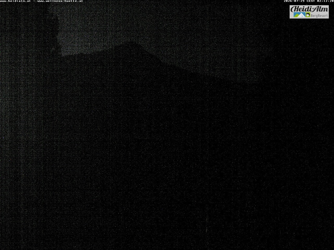 Archiv Foto Webcam Rödresnock (2310m, links), Sonntagstal (mitte) und Falkert Spitz (2308m, rechts)