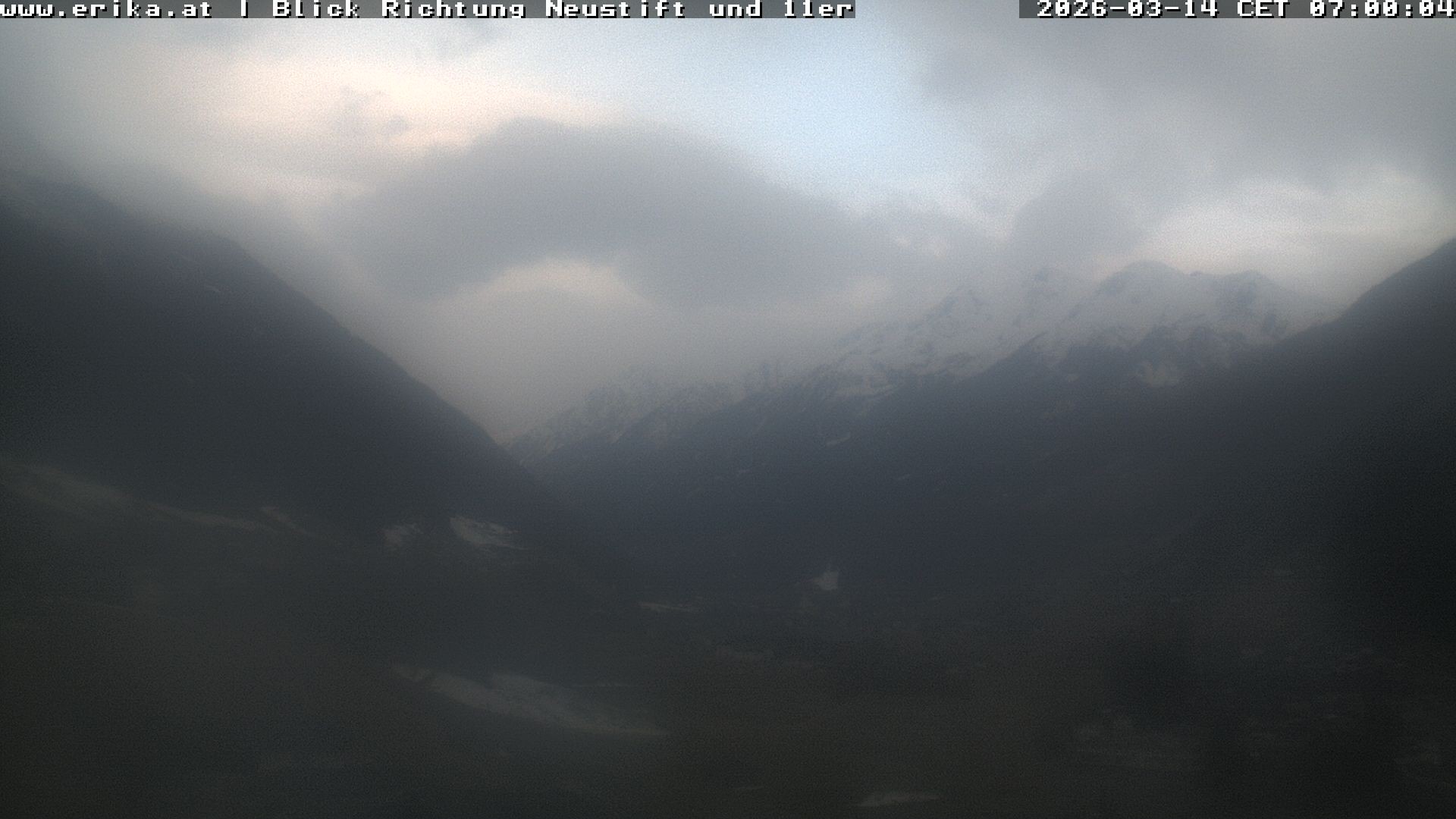 Archiv Foto Webcam Neustift: Blick vom Hotel Erika