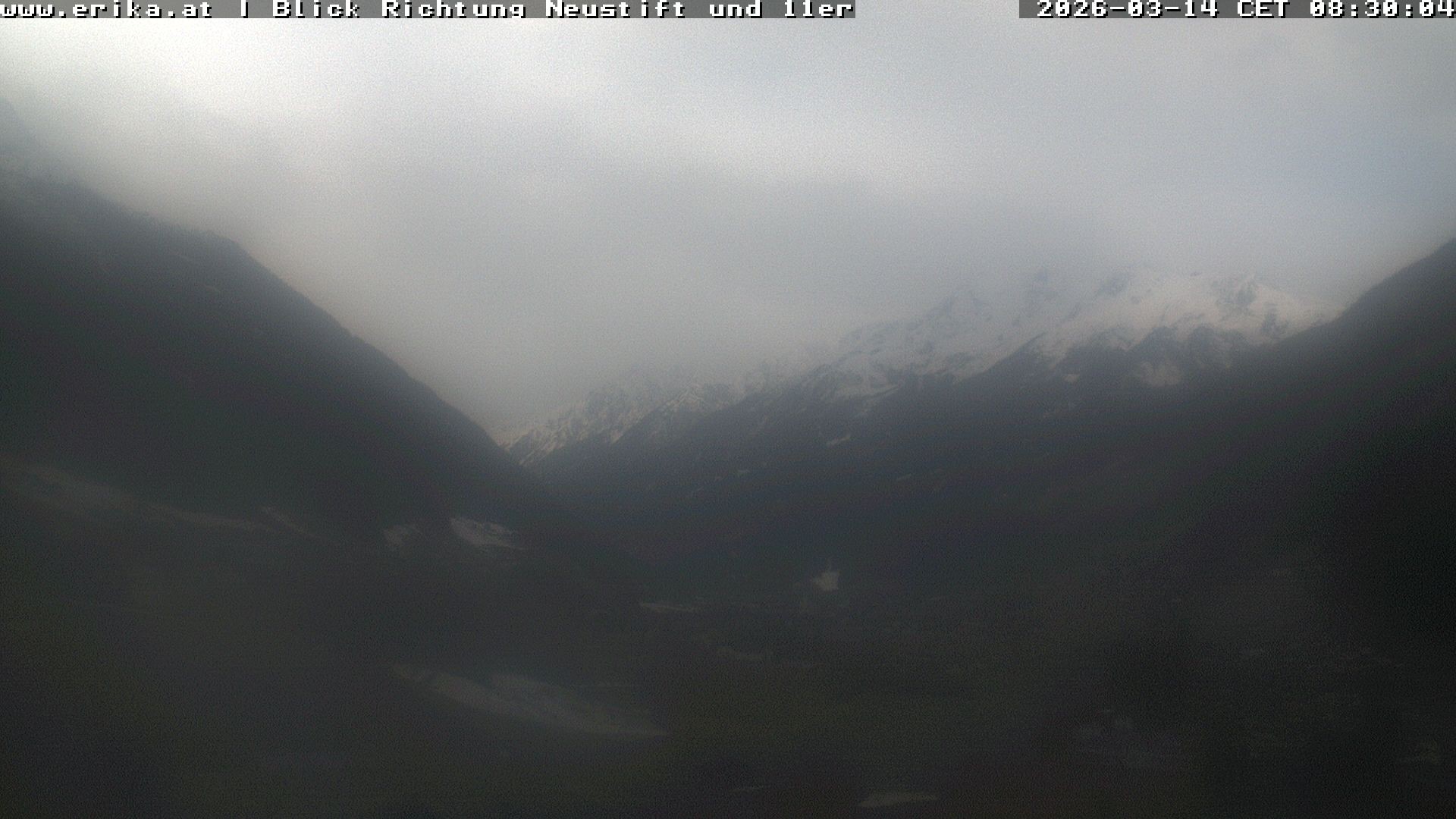 Archiv Foto Webcam Neustift: Blick vom Hotel Erika