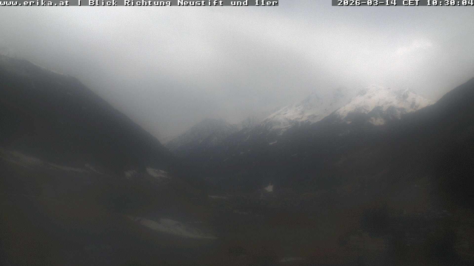 Archiv Foto Webcam Neustift: Blick vom Hotel Erika
