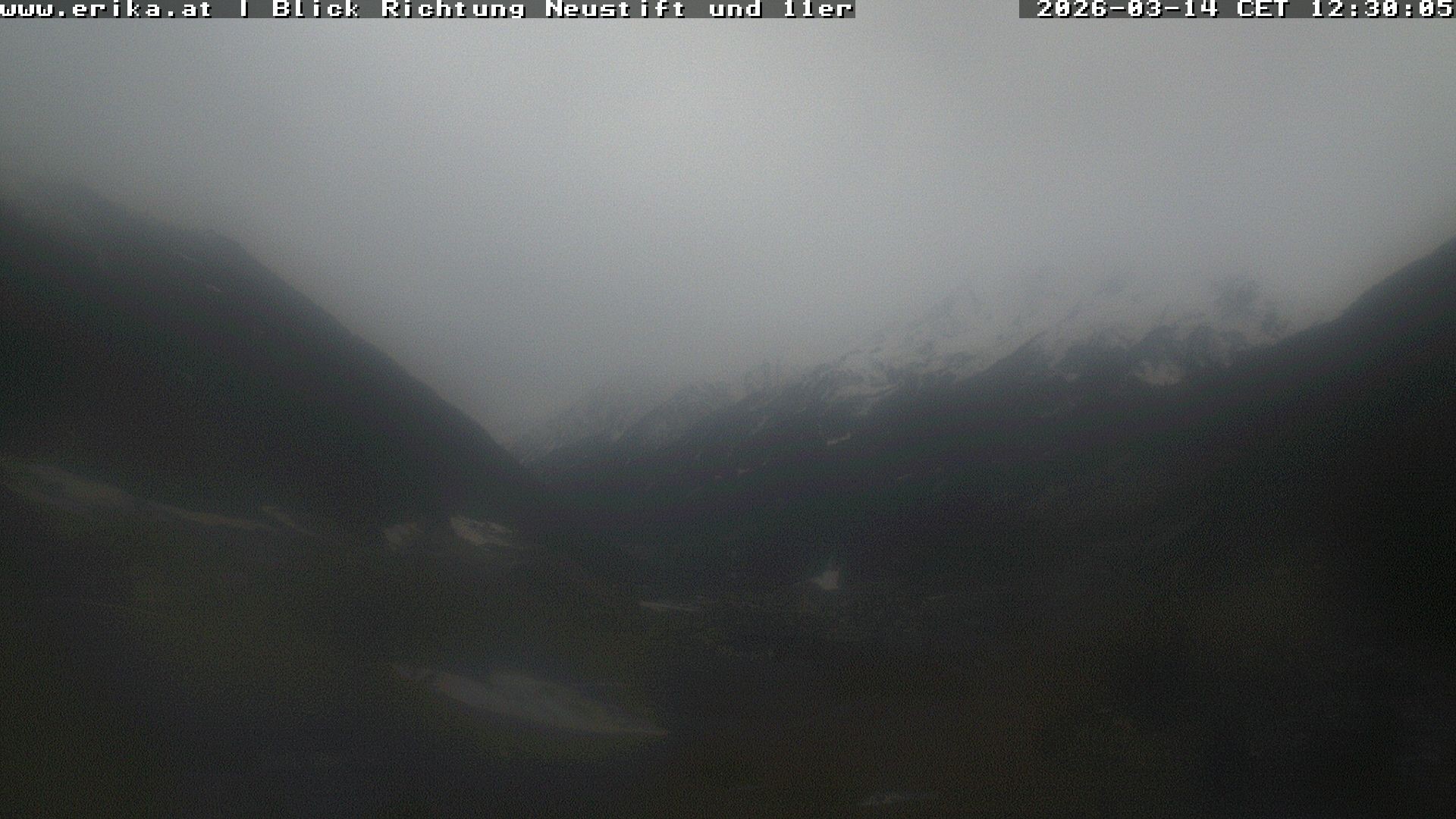 Archiv Foto Webcam Neustift: Blick vom Hotel Erika