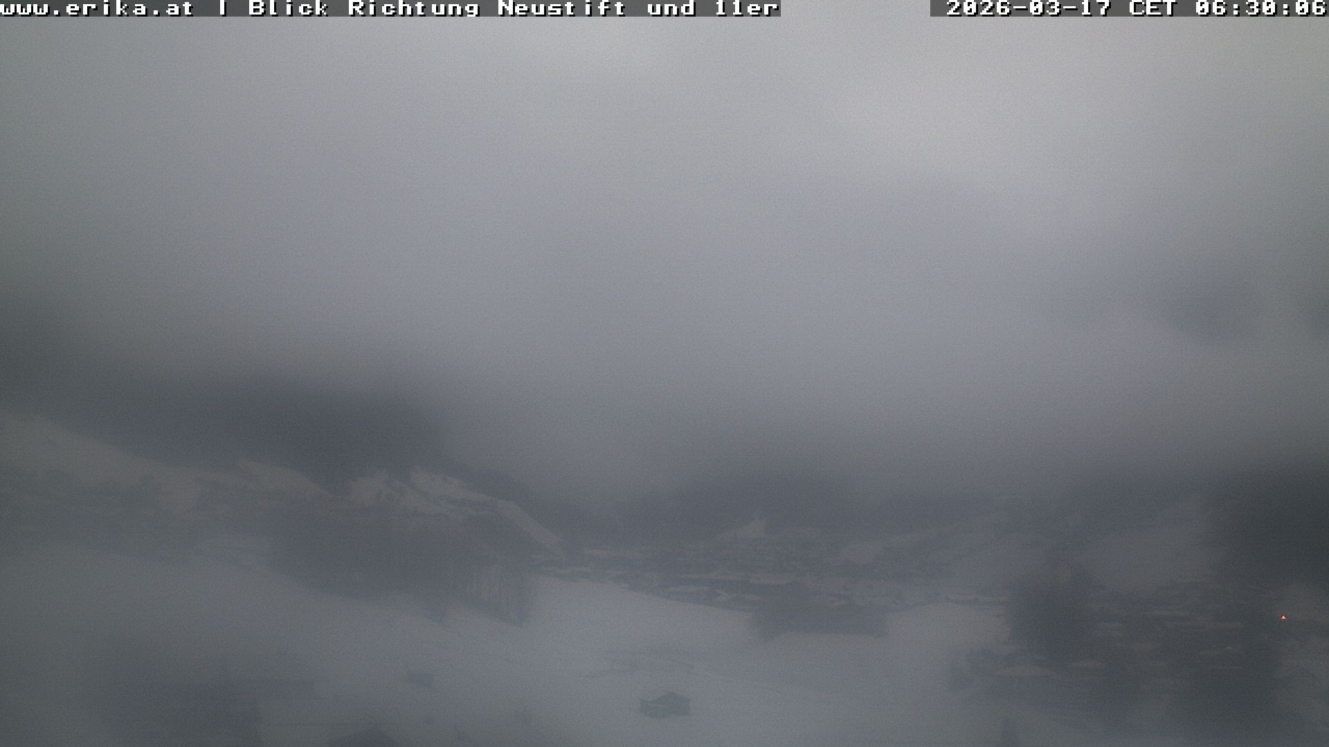 Archiv Foto Webcam Neustift: Blick vom Hotel Erika