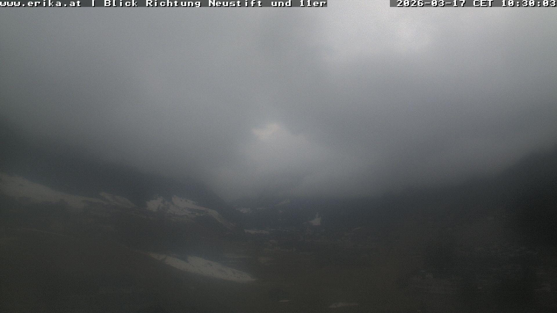 Archiv Foto Webcam Neustift: Blick vom Hotel Erika