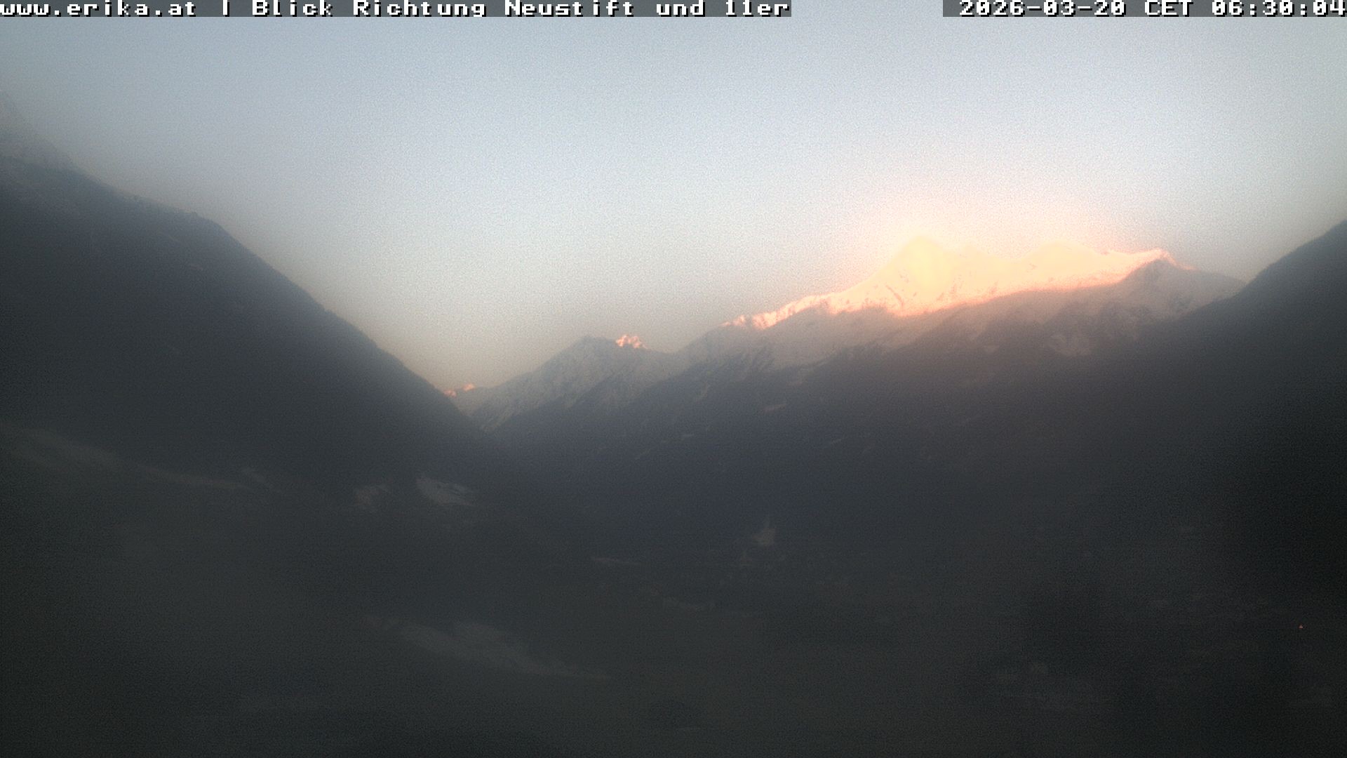 Archiv Foto Webcam Neustift: Blick vom Hotel Erika