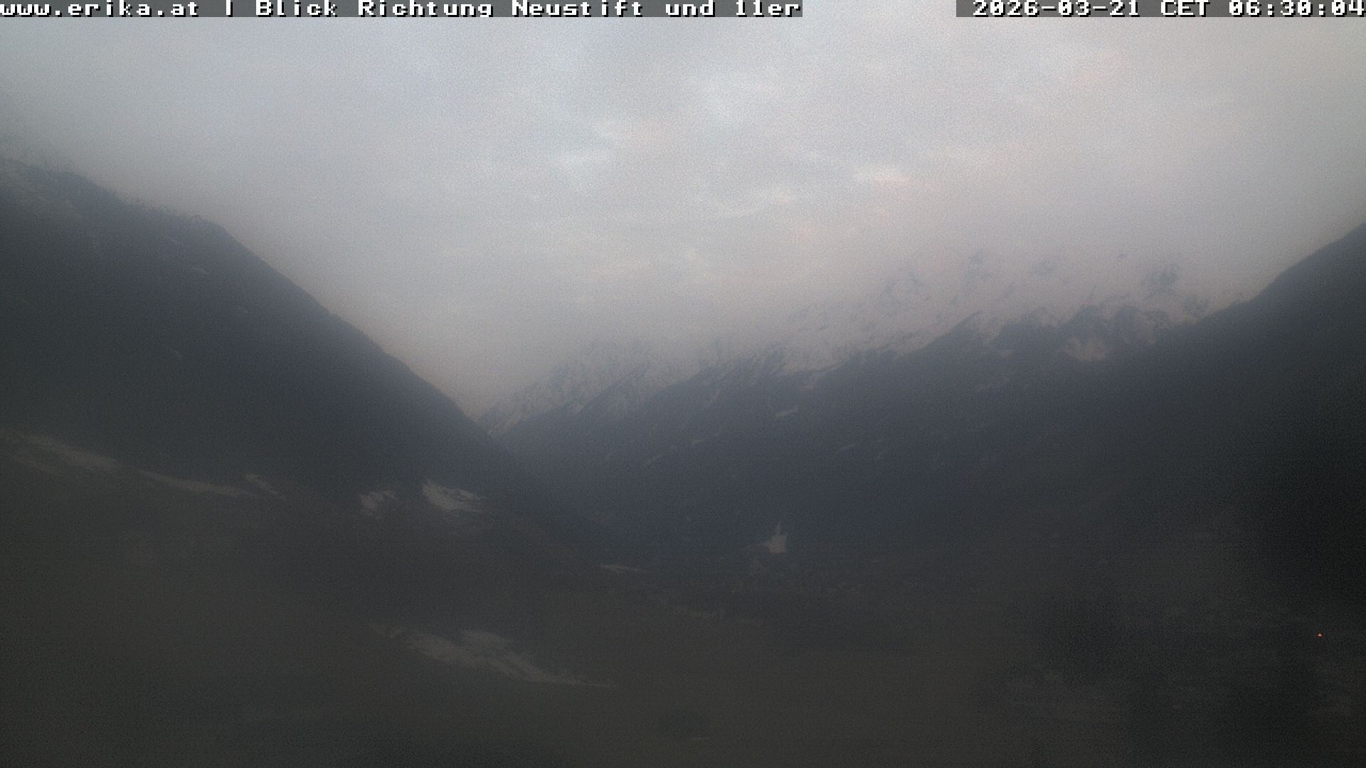 Archiv Foto Webcam Neustift: Blick vom Hotel Erika
