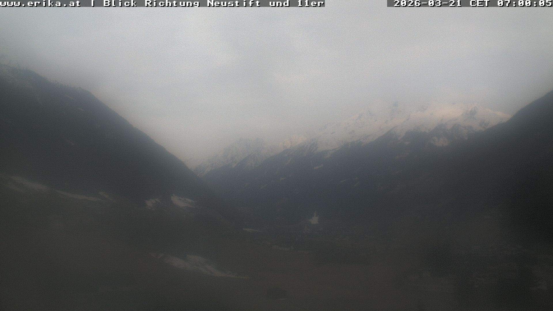 Archiv Foto Webcam Neustift: Blick vom Hotel Erika
