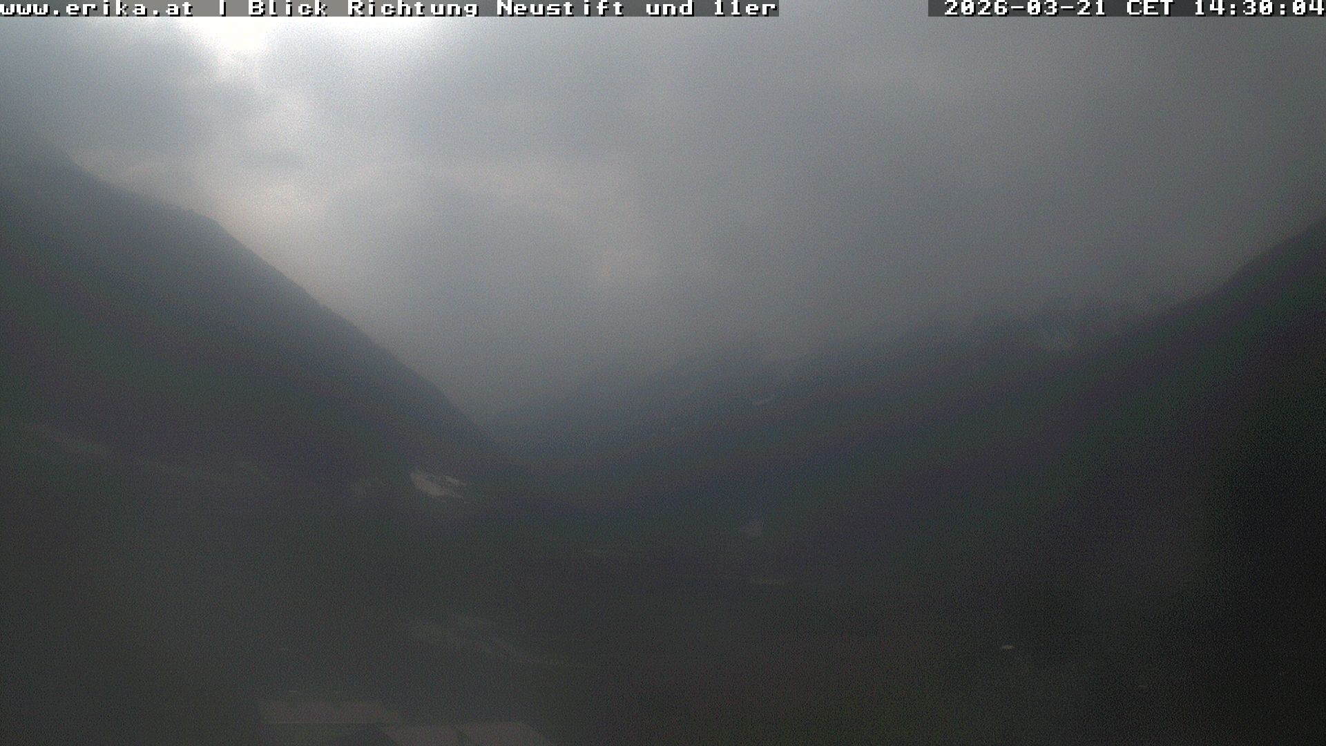 Archiv Foto Webcam Neustift: Blick vom Hotel Erika