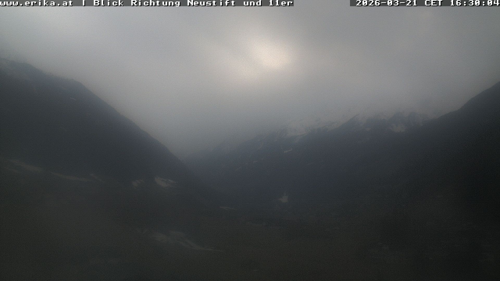 Archiv Foto Webcam Neustift: Blick vom Hotel Erika