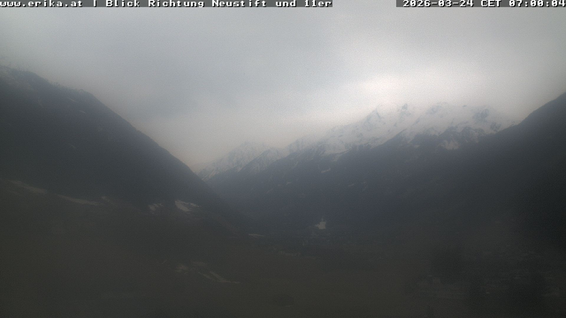Archiv Foto Webcam Neustift: Blick vom Hotel Erika