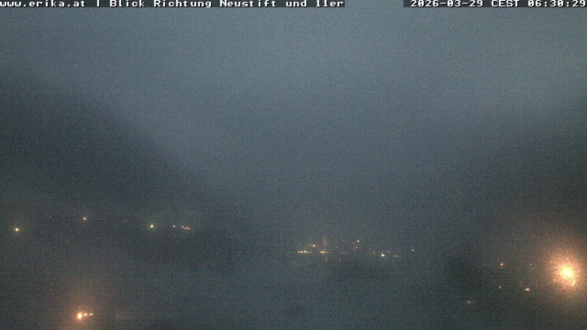 Archiv Foto Webcam Neustift: Blick vom Hotel Erika