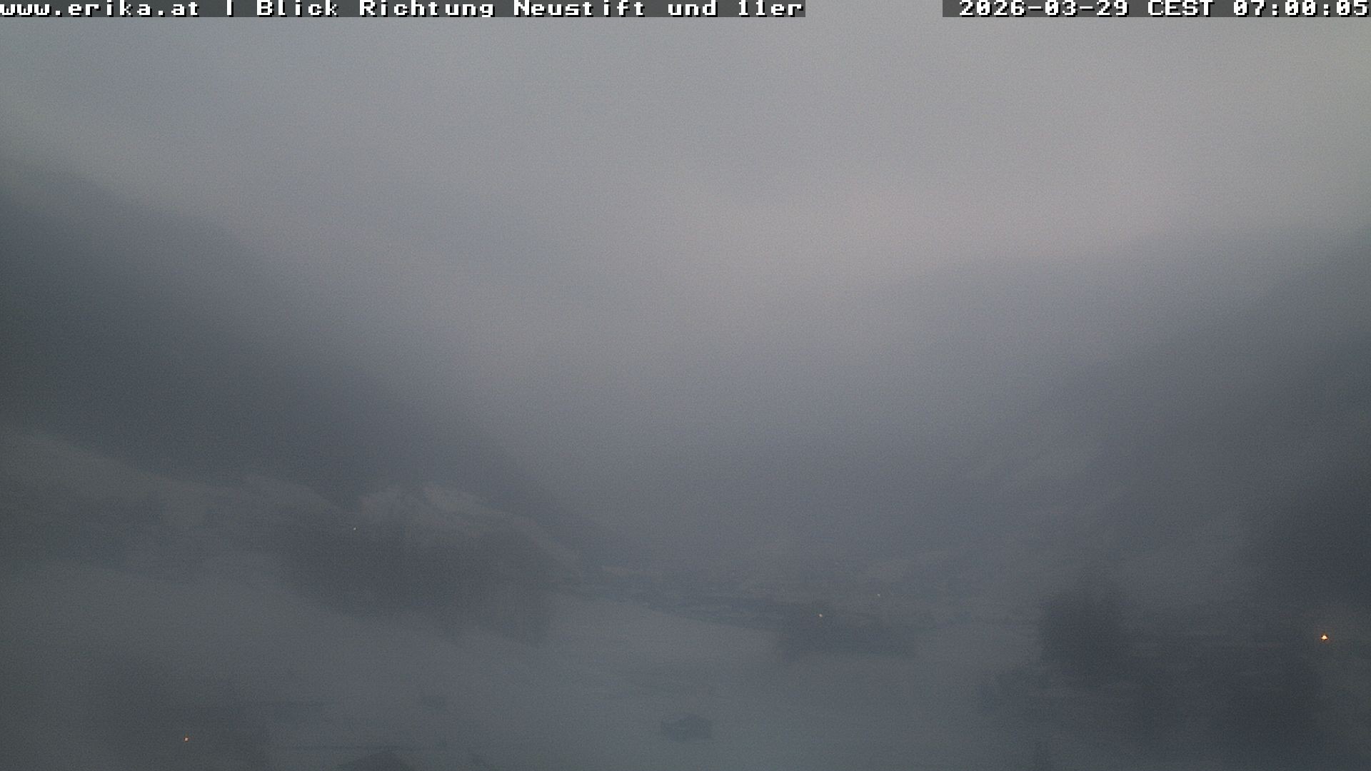 Archiv Foto Webcam Neustift: Blick vom Hotel Erika