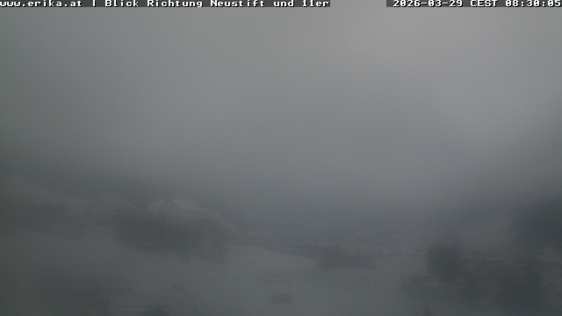 Archiv Foto Webcam Neustift: Blick vom Hotel Erika