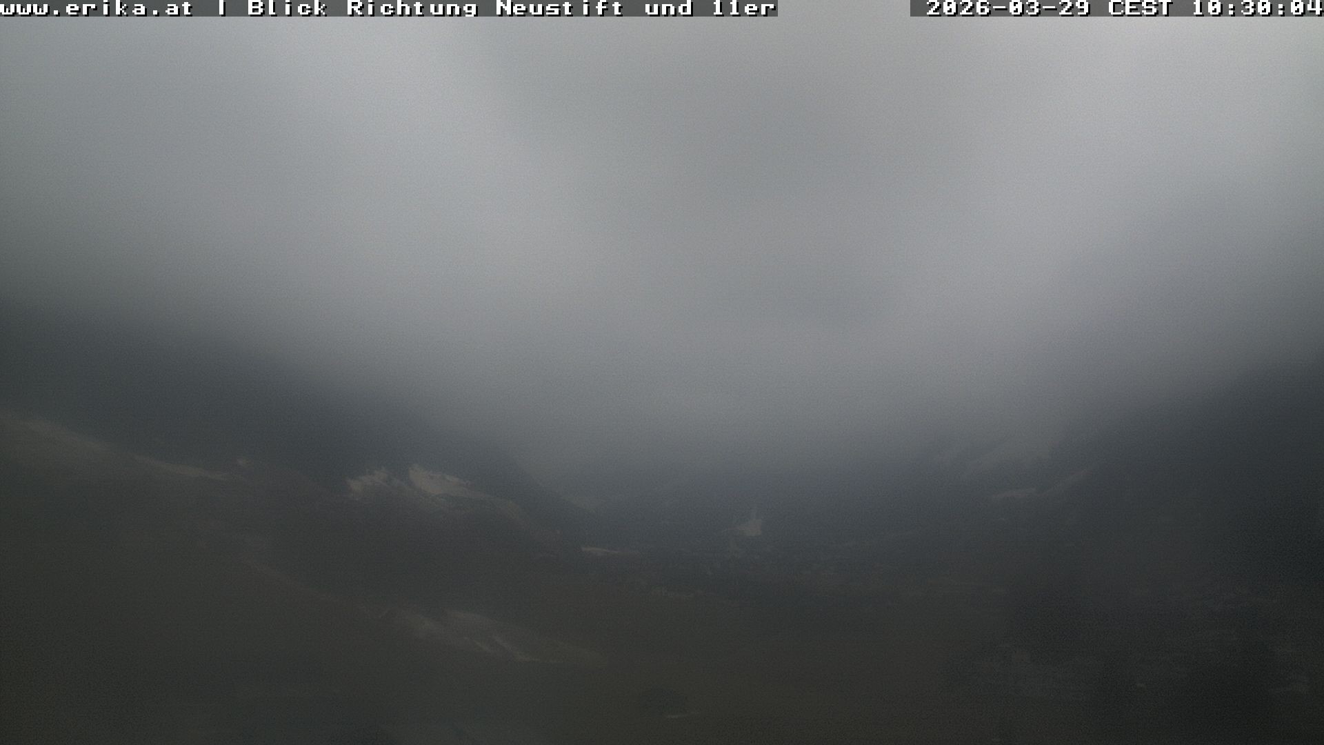 Archiv Foto Webcam Neustift: Blick vom Hotel Erika