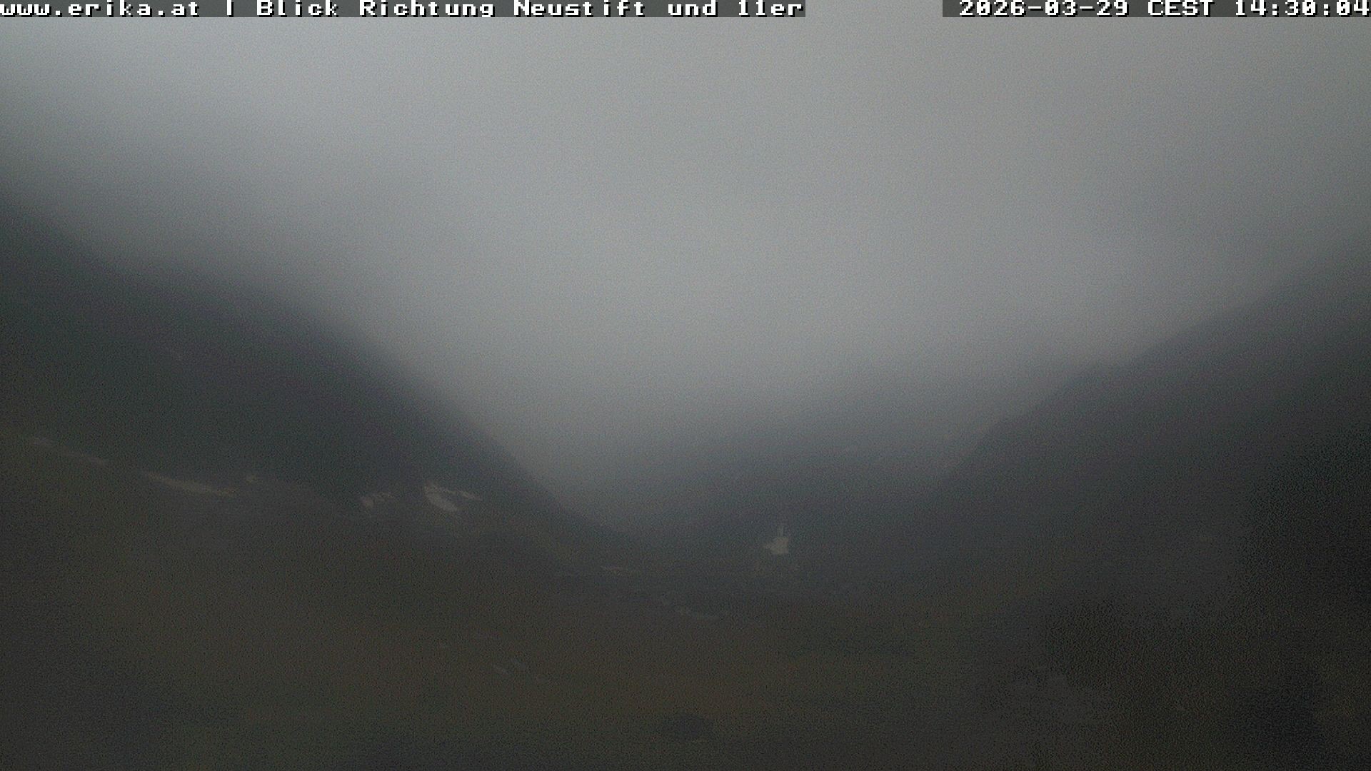 Archiv Foto Webcam Neustift: Blick vom Hotel Erika