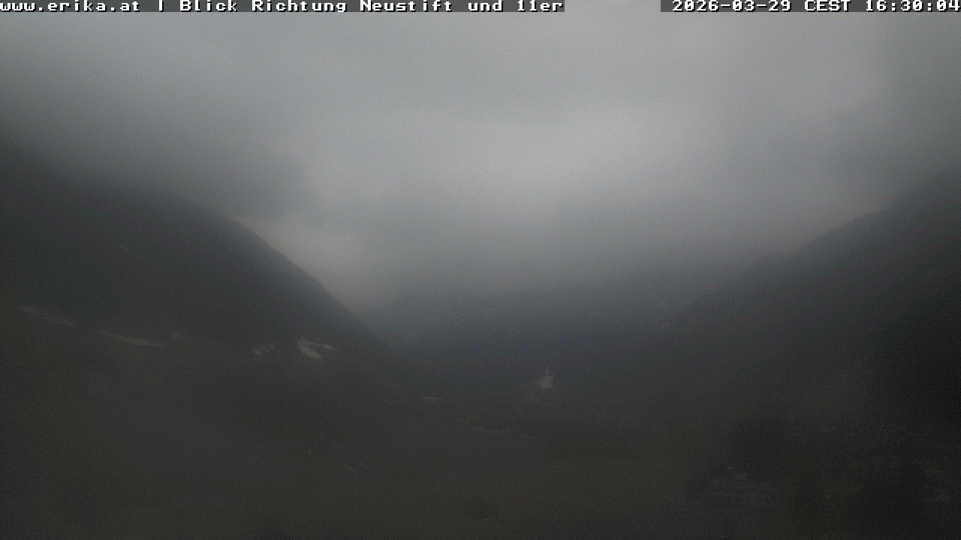 Archiv Foto Webcam Neustift: Blick vom Hotel Erika