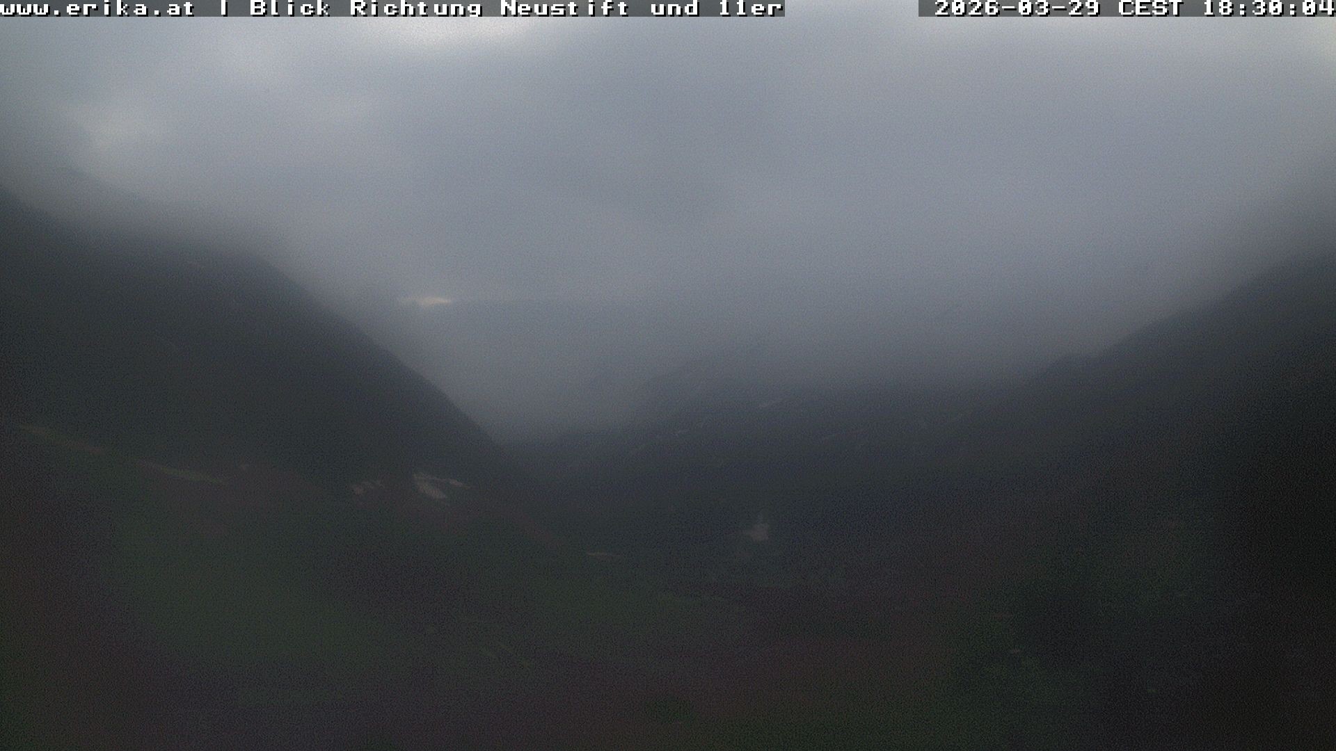 Archiv Foto Webcam Neustift: Blick vom Hotel Erika
