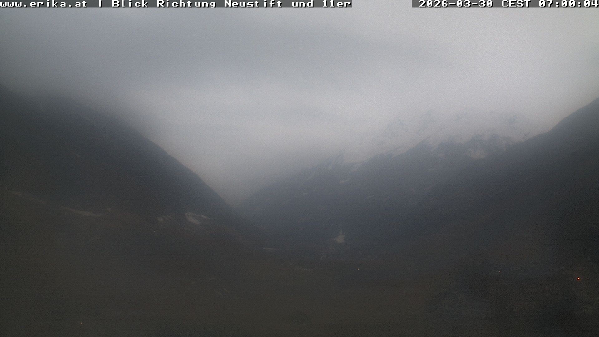 Archiv Foto Webcam Neustift: Blick vom Hotel Erika