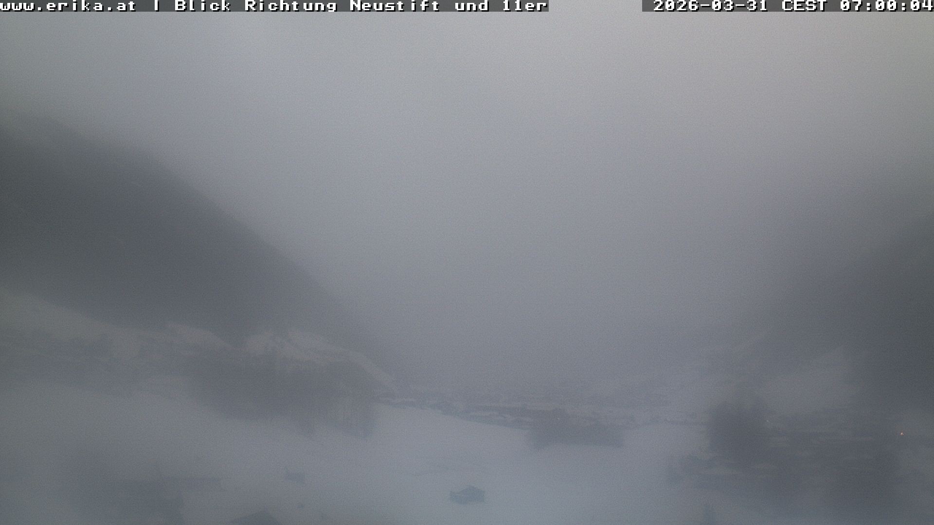 Archived image Webcam Neustift: View of the Stubai Glacier