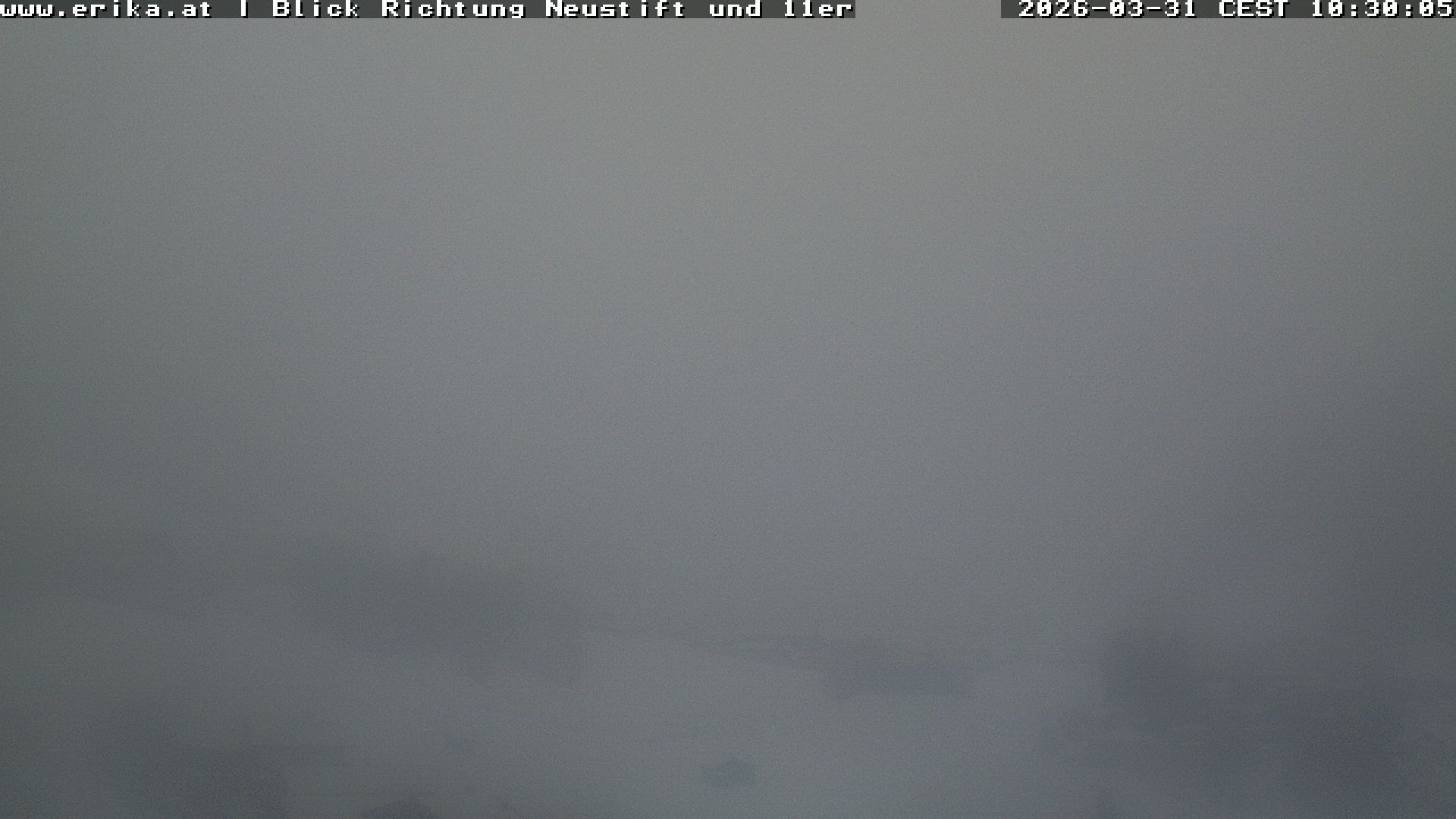 Archived image Webcam Neustift: View of the Stubai Glacier