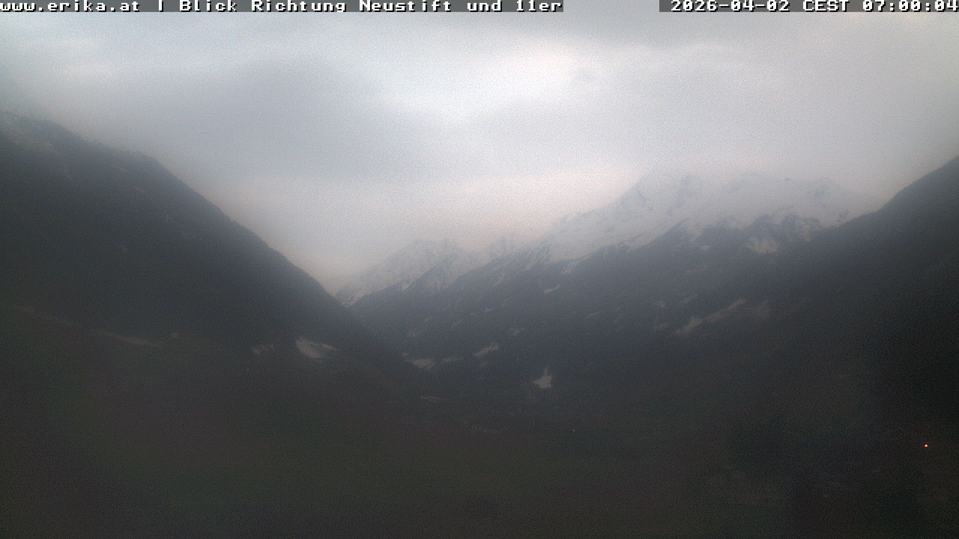 Archiv Foto Webcam Neustift: Blick vom Hotel Erika