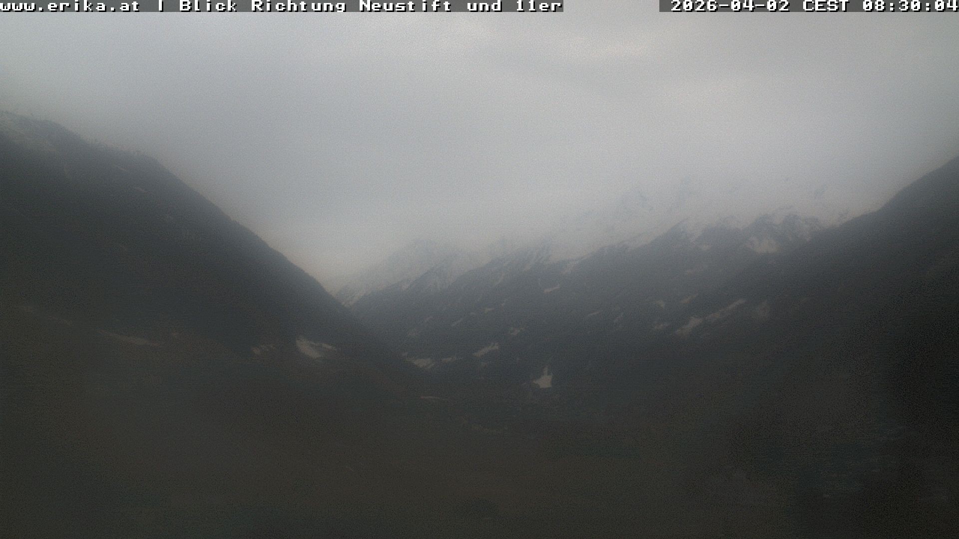 Archiv Foto Webcam Neustift: Blick vom Hotel Erika