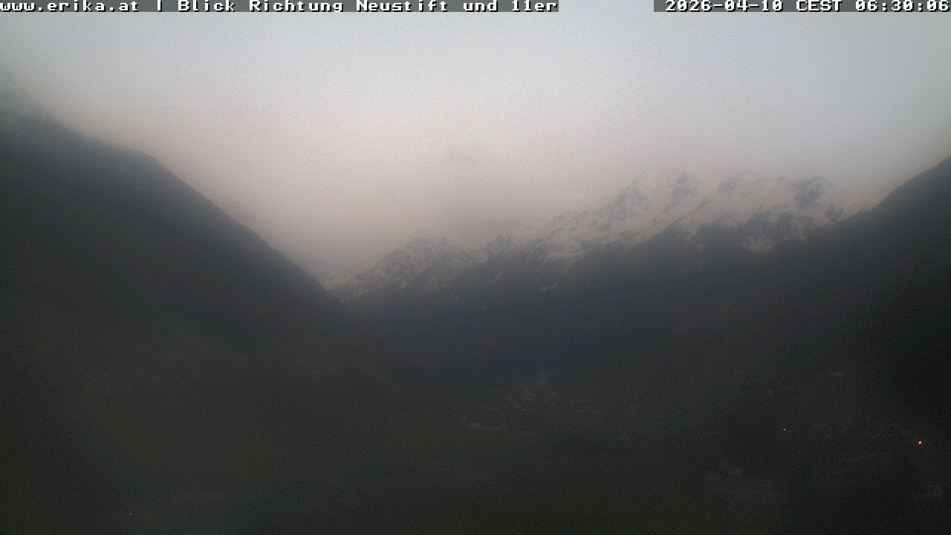 Archiv Foto Webcam Neustift: Blick vom Hotel Erika