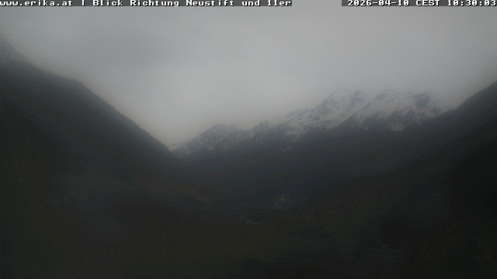 Archiv Foto Webcam Neustift: Blick vom Hotel Erika