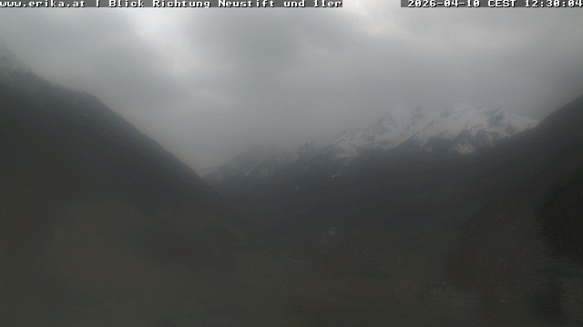 Archiv Foto Webcam Neustift: Blick vom Hotel Erika