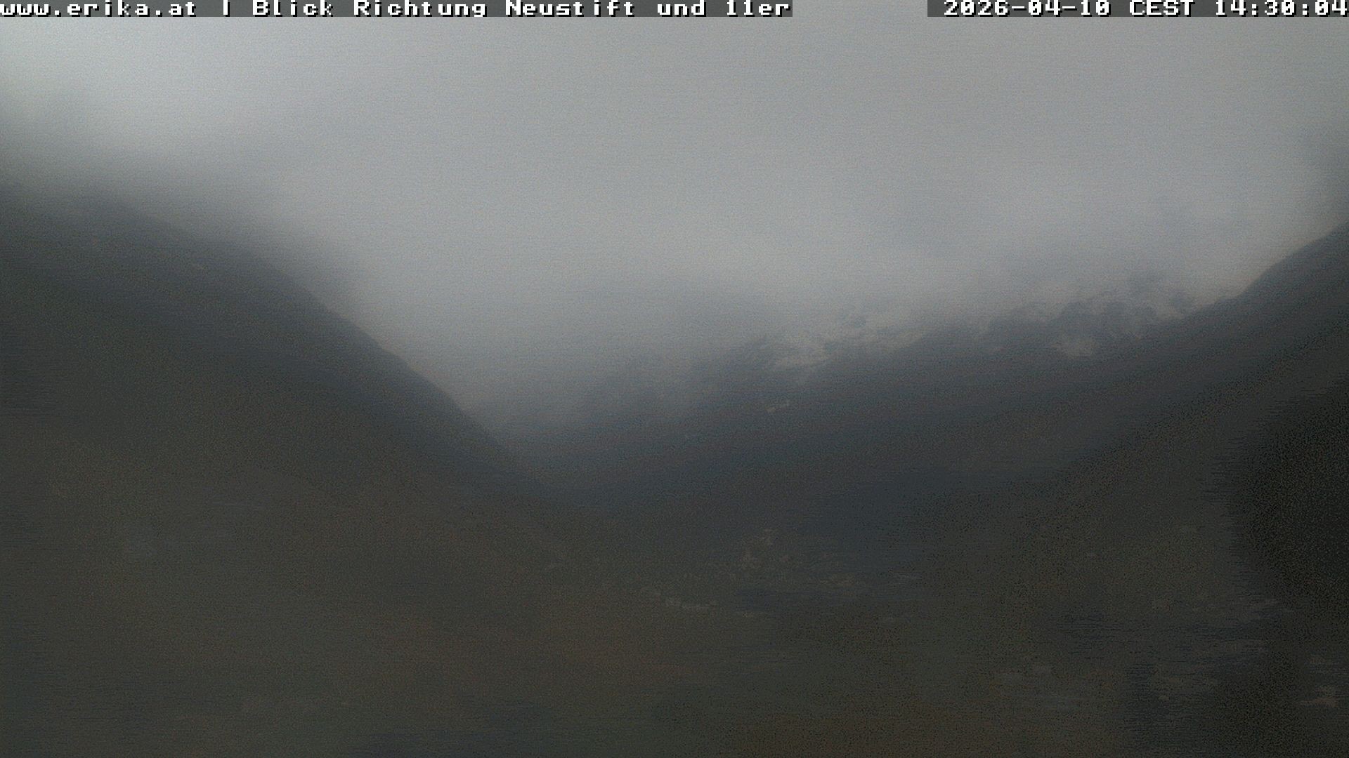Archiv Foto Webcam Neustift: Blick vom Hotel Erika
