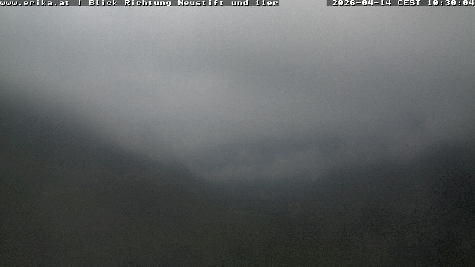 Archived image Webcam Neustift: View of the Stubai Glacier