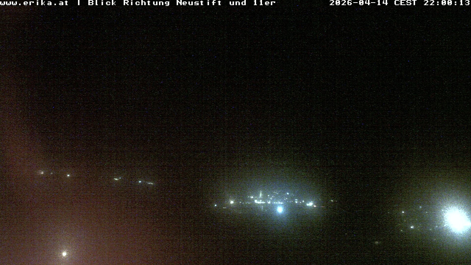 Archiv Foto Webcam Neustift: Blick vom Hotel Erika