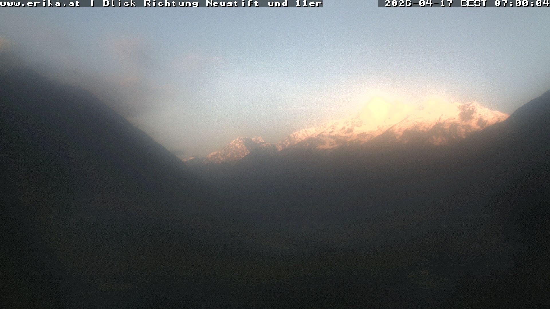 Archiv Foto Webcam Neustift: Blick vom Hotel Erika